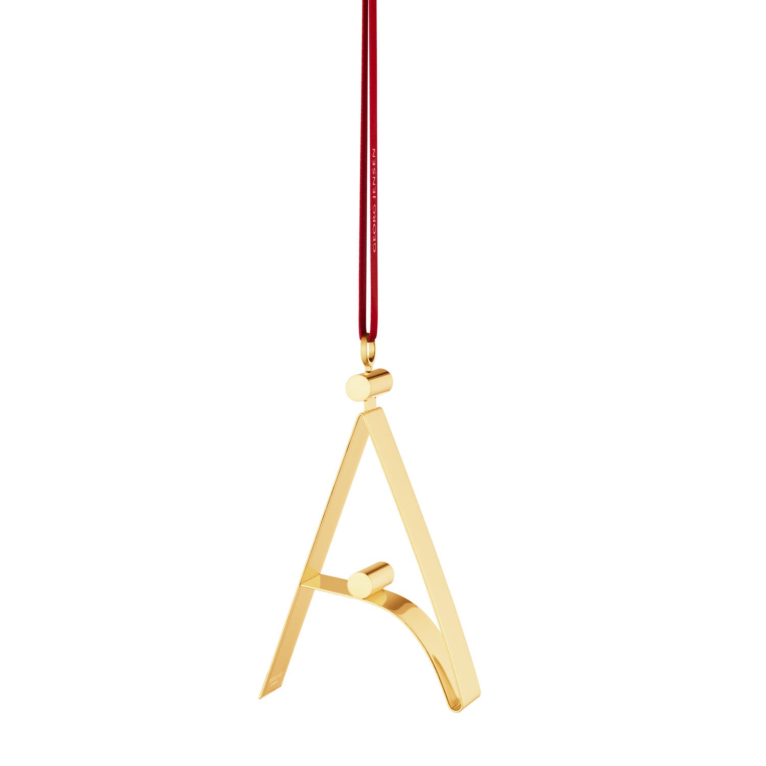 Bogstavsornament - forgyldt